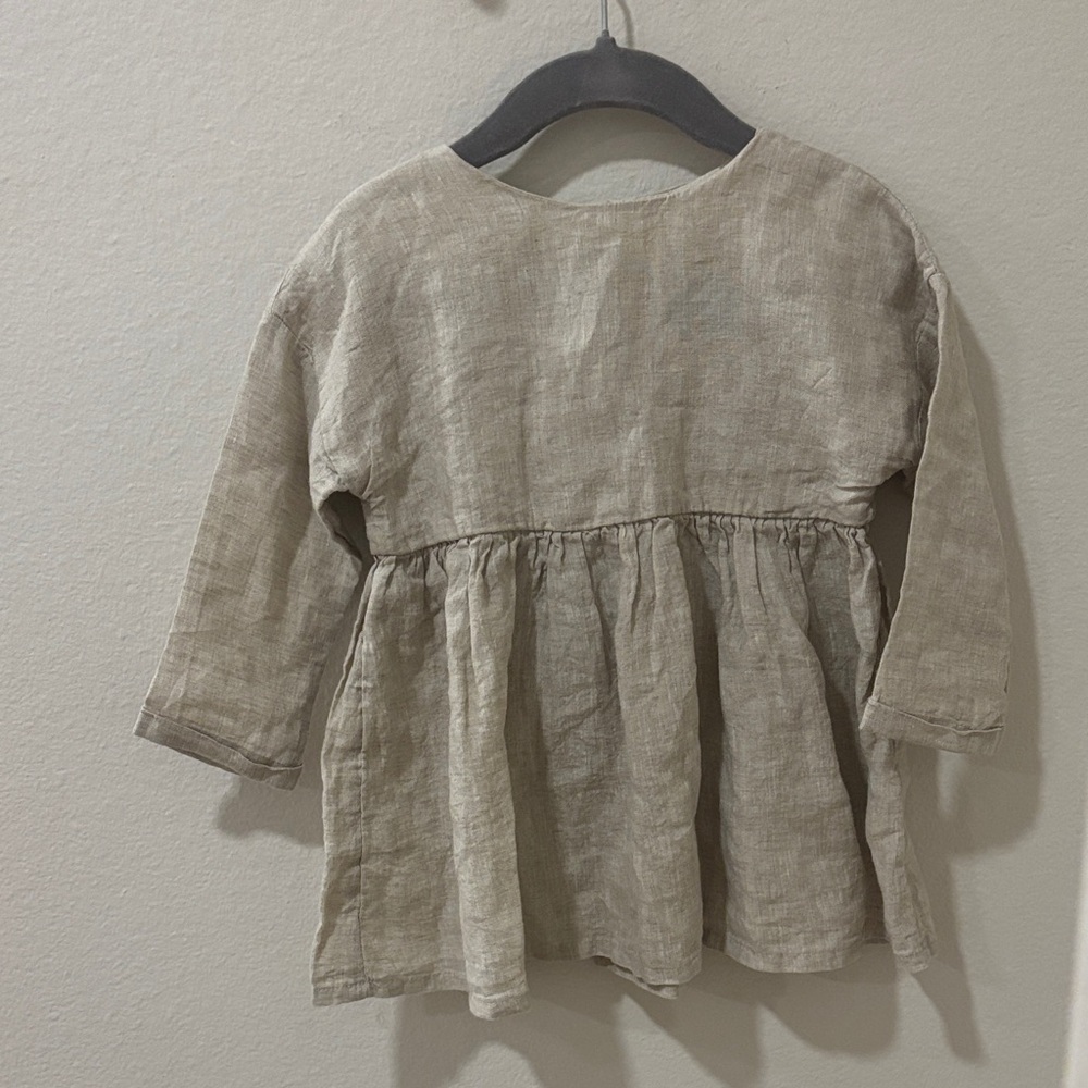 H&M Linen Baby Dress